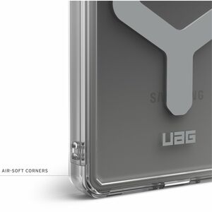 Urban Armor Gear Plyo Case for Samsung Galaxy S25 Ultra Smartphone - Black, Clear Ombré