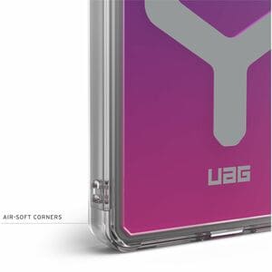 Urban Armor Gear Plyo Rugged Case for Samsung Galaxy S25 Ultra Smartphone - Purple Pink Ombre - Shock Absorbing, Drop Resi