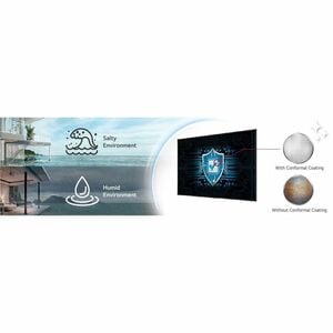 LG 55UH5N-M 1397 mm LCD Digital Signage Display - 24 Hours/7 Days Operation - Energy Star - Advanced Super Dimension Switc