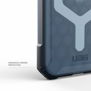 Urban Armor Gear Essential Armor Rugged Case for Apple iPhone 16e Smartphone - Hex Pattern - Cloud Blue - Drop Resistant, 