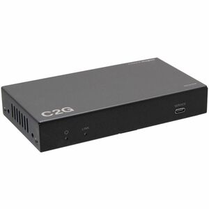 C2G HDMI® HDBaseT + USB-C® Data and Video Over CAT Extender Wall Plate Transmitter to Box Receiver- 4k - 229.66 ft Range -