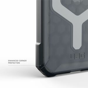 Urban Armor Gear Essential Armor Case for Apple iPhone 16e Smartphone - Hex Pattern - Ash - Drop Resistant, Impact Resista