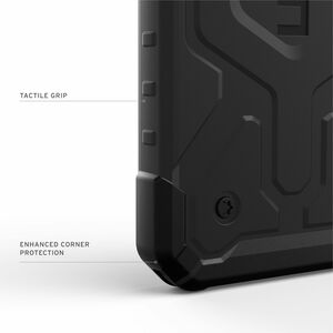 Urban Armor Gear Pathfinder Rugged Case for Apple iPhone 16e Smartphone - Hex Pattern - Black - Impact Resistant, Shock Ab