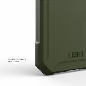 Urban Armor Gear Essential Armor Rugged Case for Apple iPhone 16e Smartphone - Hex Pattern - Olive Drab - Drop Resistant, 