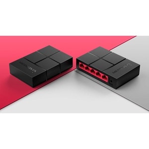 Switch Ethernet Mercusys MS105G 5 Porte - Gigabit Ethernet - 10/100/1000Base-T - 2 Layer supportato - Coppia incrociata - 