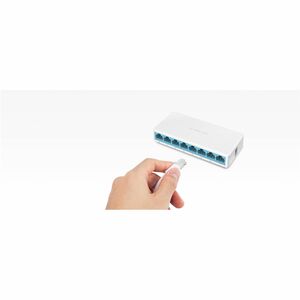Switch Ethernet Mercusys MS108 8 Porte - Fast Ethernet - 100Base-T - 2 Layer supportato - Coppia incrociata - Desktop