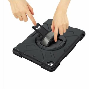Funda rígida con soporte para iPad® de 10.2" (8ª y 9ª Gen) - Amortiguador, Resistente a Golpes, Resistente a Caídas, Resis