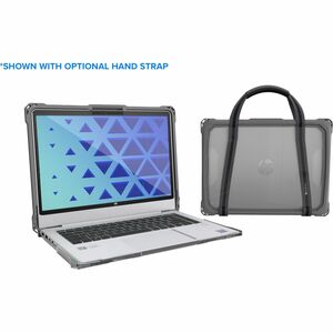 MAXCases Extreme Shell-FL3 Slide Case for HP Fortis G1m Chromebook 11.6" Clamshell (MediaTek Processor) (Grey/Slide-On Top