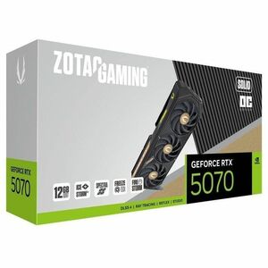 Zotac NVIDIA GeForce RTX 5070 Graphic Card - 12 GB GDDR7 - 7680 x 4320 - 2.54 GHz Core - 192 bit Bus Width - PCI Express 5