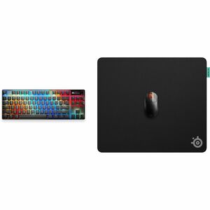 SteelSeries QcK Performance L - Balance - 16.54" Height x 19.29" Width - Black - Neoprene, Foam, Rubber - Anti-fray, Anti-