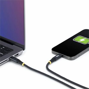 StarTech.com 2 m USB-C Data Transfer Cable - 1 - Cable for Notebook, Mobile Device, Wall Charger, Power Bank, Mobile Works