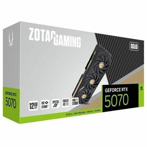 Zotac NVIDIA GeForce RTX 5070 Grafikkarte - 12 GB - 7680 x 4320 - 2,51 GHz Core - 192 Bit Busbreite - PCI Express 5.0 x16 