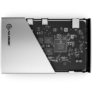 Alogic BLAZE Thunderbolt 4 Docking Station für Notebook, Desktop-PC, Festplatte, Monitor - Grau, Schwarz - 2 Unterstützte 