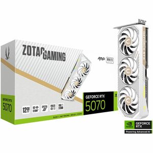 Zotac NVIDIA GeForce RTX 5070 Grafikkarte - 12 GB - 7680 x 4320 - 2,59 GHz Core - 192 Bit Busbreite - PCI Express 5.0 x16 