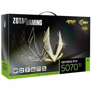 Zotac NVIDIA GeForce RTX 5070 Ti Grafikkarte - 16 GB - 7680 x 4320 - 2,57 GHz Core - 256 Bit Busbreite - PCI Express 5.0 x