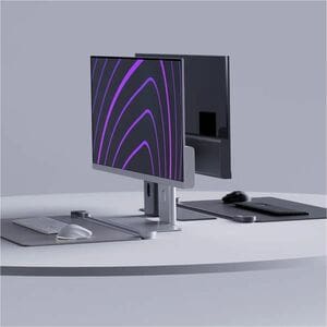 Alogic Edge 40C2KPDSGR 40 Zoll Class UW-QHD LCD-Monitor - 21:9 Format - Grau - 101,6 cm (40 Zoll) Viewable - IPS-Technolog