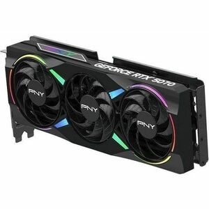 PNY NVIDIA GeForce RTX 5070 Grafikkarte - 12 GB GDDR7 - Gesamthöhe - 7680 x 4320 - 2,33 GHz Core - 2,69 GHz Boost-Taktfreq