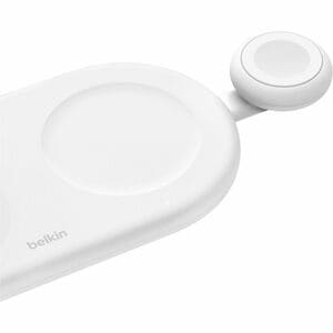 Belkin BoostCharge Induktionsladegerät - Weiß - für Smartwatch - Schnellaufladung