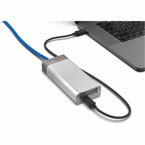QNAP QNA-UC10G1SF 10Gigabit Ethernet Adapter for Computer - 10GBase-X - SFP+ - Portable - USB Type C - 10 Gbit/s Data Tran