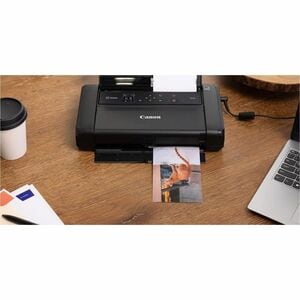 Canon PIXMA TR160 Portable Wired/Wireless Inkjet Printer - Color - 4800 x 1200 dpi Print - 50 Sheets Input - Wireless LAN 