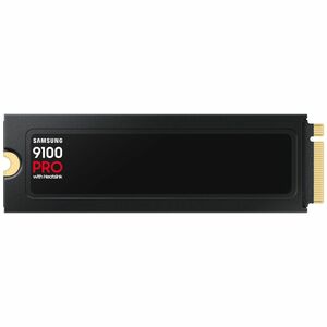 Samsung 9100 PRO Heatsink PCIe® 5.0 NVMe™ M.2 SSD - 1 TB. SSD capacity: 1 TB, SSD form factor: M.2, Read speed: 14700 MB/s