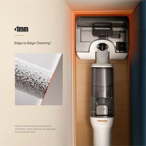 Scopa elettrica Roborock F25 RT senza filo - Bianco, Stainless - 870 mL Capacità serbatoio acqua - Batteria - Batteria ric