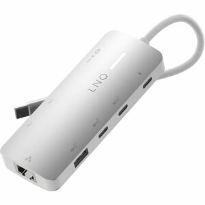 Station d'accueil LINQ USB Type C pour Notebook, Smartphone, Tablette PC, Souris, Clavier, Disque dur, Lecteur flash, Camé