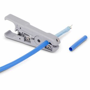 StarTech.com Netzwerkkabel Abisolierwerkzeug & Schneider,Profi-Abisolierzange für UTP/FTP/STP/Koaxialkabel, Netzwerk Kabel