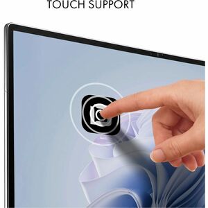 Dicota Polyethylenterephthalat (PET) Blickschutzfilter - Schwarz - für 68,6 cm (27 Zoll) Widescreen LCD Touchscreen-Monito