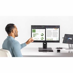 Microsoft Base de conexión para Portátil, Monitor - Capacidad de carga - 100W - Negro - De Escritorio - 2 Displays Support