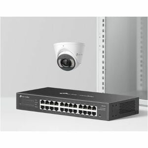 TP-Link Omada ES224G 24 Anschlüsse Verwaltbar Ethernet-Switch - Gigabit-Ethernet - 10/100/1000Base-T - 2 Unterstützte Netz