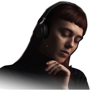 Yealink BH72 Wireless Over-the-head Stereo Headset - Black - Binaural - Ear-cup - 3000 cm - Bluetooth - 20 Hz to 20 kHz - 