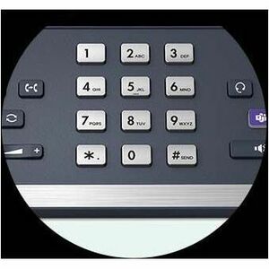 Yealink IP Phone - Corded - Bluetooth, Wi-Fi - Wall Mountable, Desktop - Classic Gray - 17.8 cm (7") - 2 x Network (RJ-45)