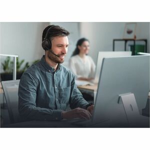 Yealink UH35 Dual USB-C/A Wired Over-the-head Stereo Headset - Black - Microsoft Teams Certification - Binaural - Supra-au