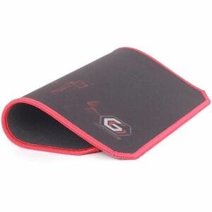 Mouse pad da gaming Gembird - Grande - 400 mm x 450 mm - Nero - Gomma naturale, Schiuma - Anti-scivolo, Anti-strappo - Mouse