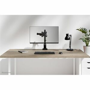 Neomounts NERO Mounting Arm for Monitor - Black - Height Adjustable - 1 Display(s) Supported - 25.4 cm to 81.3 cm (32") Sc