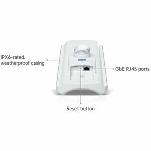 Ubiquiti UDB-Pro Single Band Wi-Fi 5 IEEE 802.11a/n/ac 400 Mbit/s Wireless Bridge - 5 GHz - Internal - MIMO Technology - 1