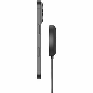Belkin BoostCharge Pro Induktionsladegerät - Schwarz - für Qi2-fähiges Gerät, iPhone, Smartphone, AirPod, Kopfhörer - Eing