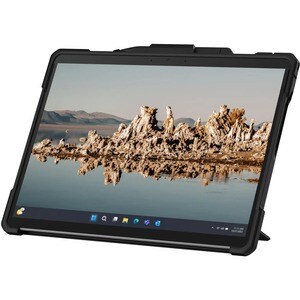 Urban Armor Gear Metropolis SE Robust Tasche Microsoft Surface Pro 10, Surface Pro 11, Surface Pro 9 Tablet, Stylus - Schw