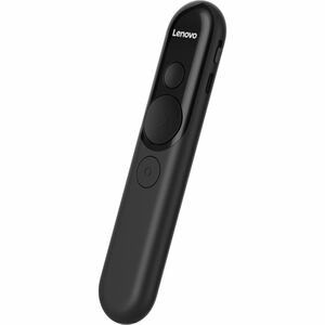 Lenovo Pointer - Bluetooth/Radio-Frequenz - USB Typ-A, USB-Typ C - Laser - 3 Taste(n) - Schwarz - Kabellos - 2,40 GHz - wi