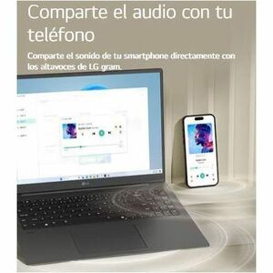 LG gram 17Z90T-G 17Z90T-G.AD88B 43.2 cm (17") Notebook - WQXGA - Intel Core Ultra 7 255H - 32 GB - 1 TB SSD - Spanish Keyb