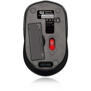 Adesso iMouse S50 Travel Mouse - Radio Frequency - USB - Optical - 3 Button(s) - Black - Wireless - 9.14 m - 2.40 GHz - 12
