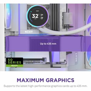 NZXT H9 Flow CM-H92FW-P1 Computer Case - ATX Motherboard Supported - Mid-tower - Glass, Tempered Glass, Steel, Galvanized 