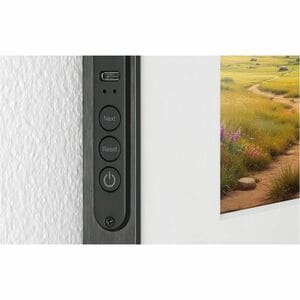 Aluratek ePaper 13.3" WiFi Digital Photo Frame - 13.3" Digital Frame - Black - 1200 x 1600 - Cable/Wireless - 4:3 - USB - 