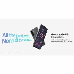 Samsung Galaxy A56 5G Enterprise Edition SM-A566B/DS 256 GB Smartphone - 6.7" Super AMOLED Full HD Plus 1080 x 2340 - Octa