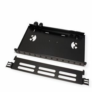 Roline 12 Anschluss/AnschlüsseGlasfaserplatte - Glasfaserleitung - Schwarz - 12 x Simplex - 12 x Duplex - 1U Hoch
