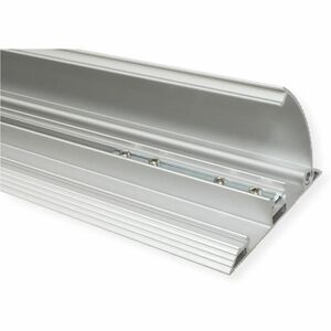 Roline Kabelschutz - Silber - Kabelabdeckung - 1,1 m Länge - Aluminium, Plastik