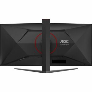AOC CU34G4Z 34" Class UW-QHD Ecrã curvo Monitor LED para jogos - 21:9 - Preto, Vermelho - 86,4 cm (34") Viewable - LED Bac
