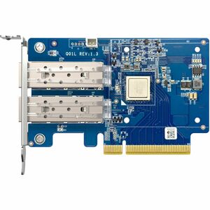 QNAP QXG-10G2SF-NXE Cartão Ethernet 10 GB para Dispositivo de armazenamento NAS, PC - 10GBase-X, 1000Base-X - SFP+ - Cartã