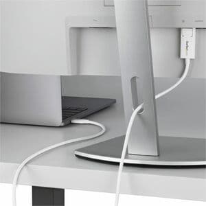 StarTech.com 2 m DisplayPort/USB-C AV-Kabel - 1 - Cable for Audio-/Video-Gerät, Display, MAC, Smartphone, Notebook, Monito